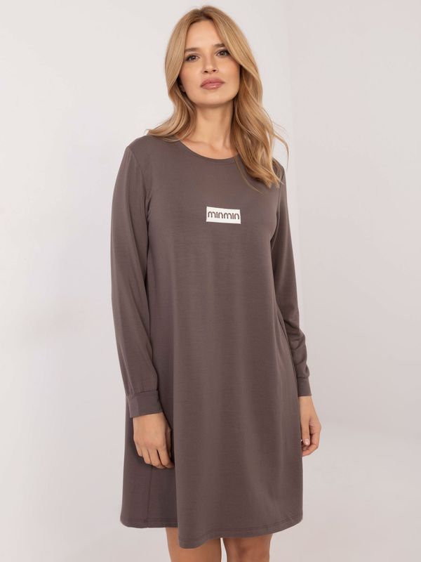RELEVANCE Dress-RV-SK-A-165.61-dark brown
