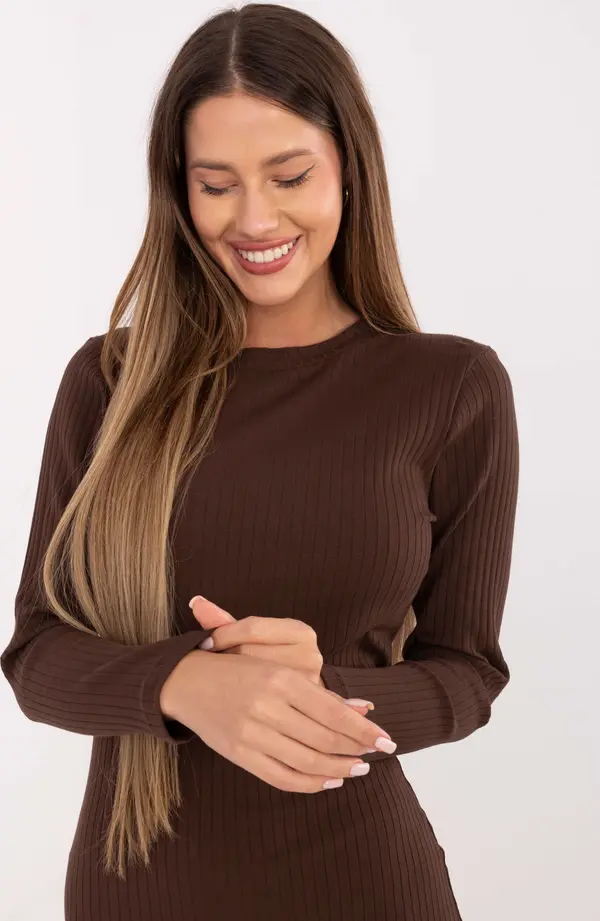 RUE PARIS Dress-RV-SK-A1049.99-dark brown