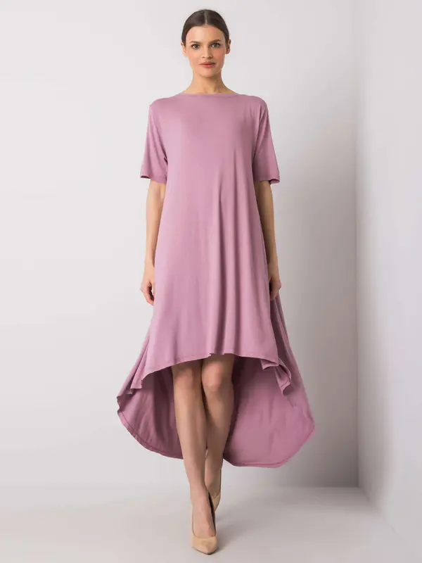 RUE PARIS Dress-RV-SK-R4889.09-dark pink