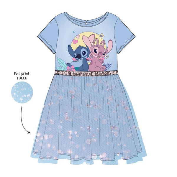 STITCH DRESS SINGLE JERSEY FANTASIA STITCH