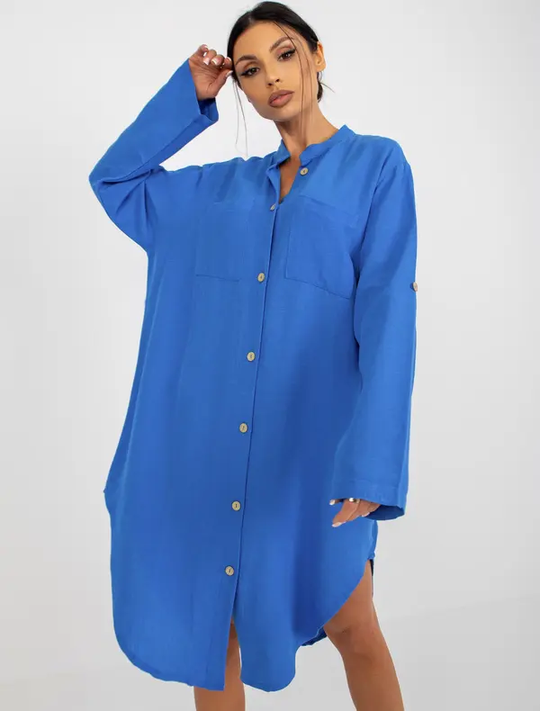 Och Bella Dress-TW-SK-BE-199D.85P-blue