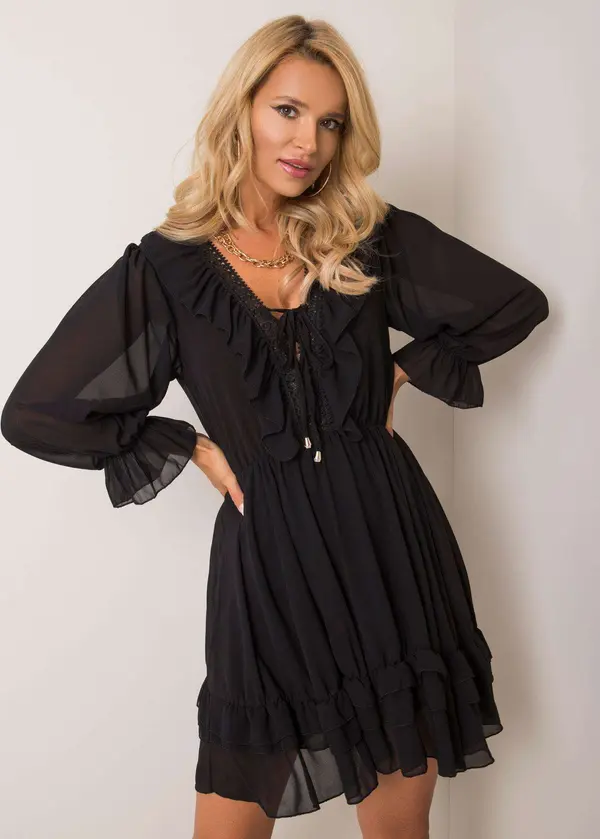 Och Bella Dress-TW-SK-BI-0761.92-black
