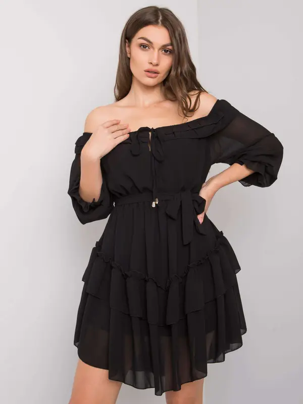 Och Bella Dress-TW-SK-BI-0931.40P-black