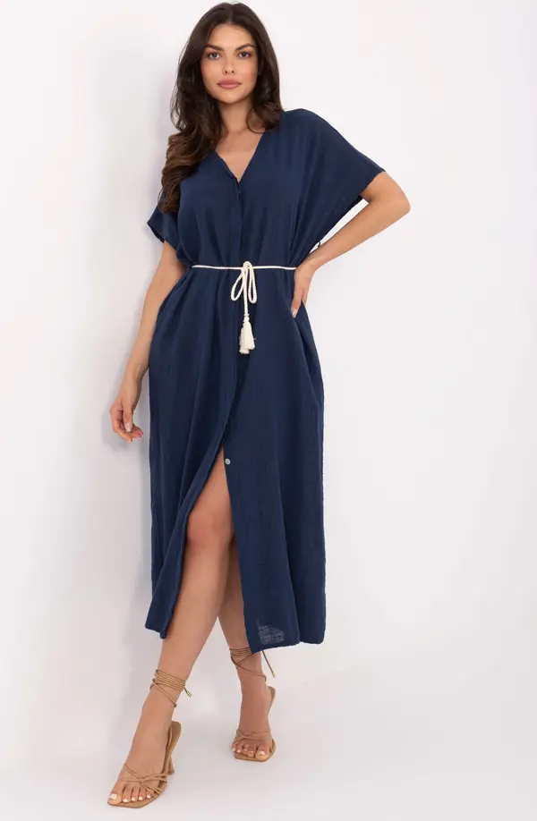 Och Bella Dress-TW-SK-BI-2022126.59-navy blue