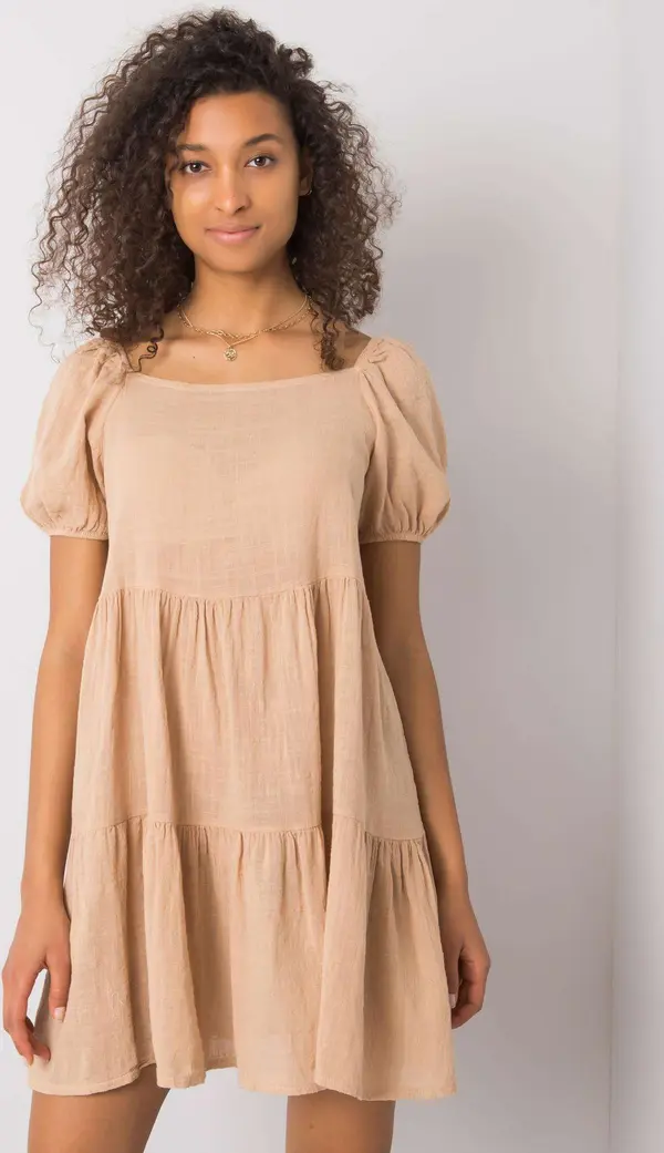 Och Bella Dress-TW-SK-BI-26460.28P-beige