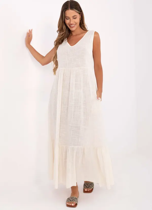 Och Bella Dress-TW-SK-BI-28007.63-light beige