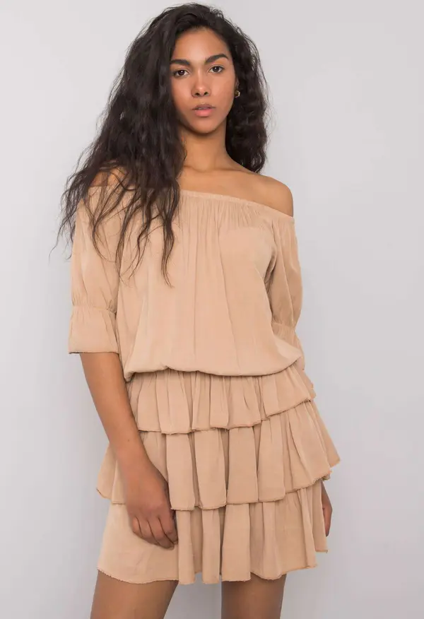 Och Bella Dress-TW-SK-BI-BF001.70-camel