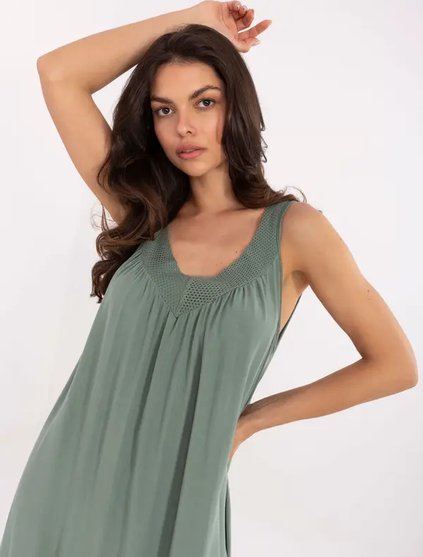 Och Bella Dress-TW-SK-BI-L0125.52-khaki