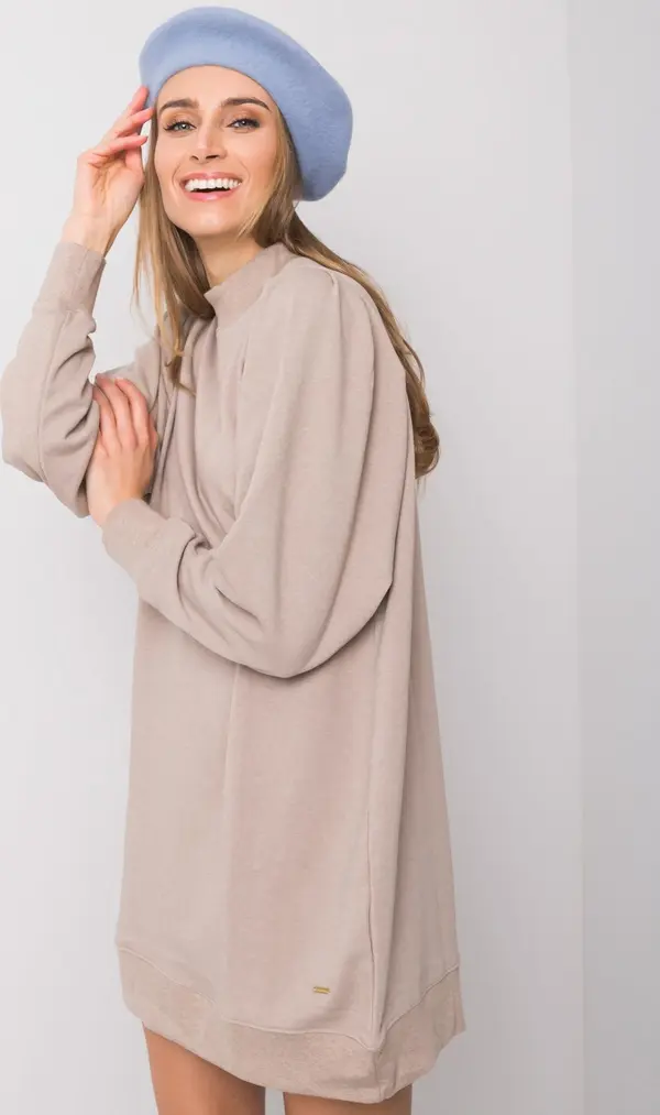 NieZnaszMnie Dress-TW-SK-G-084.63-beige