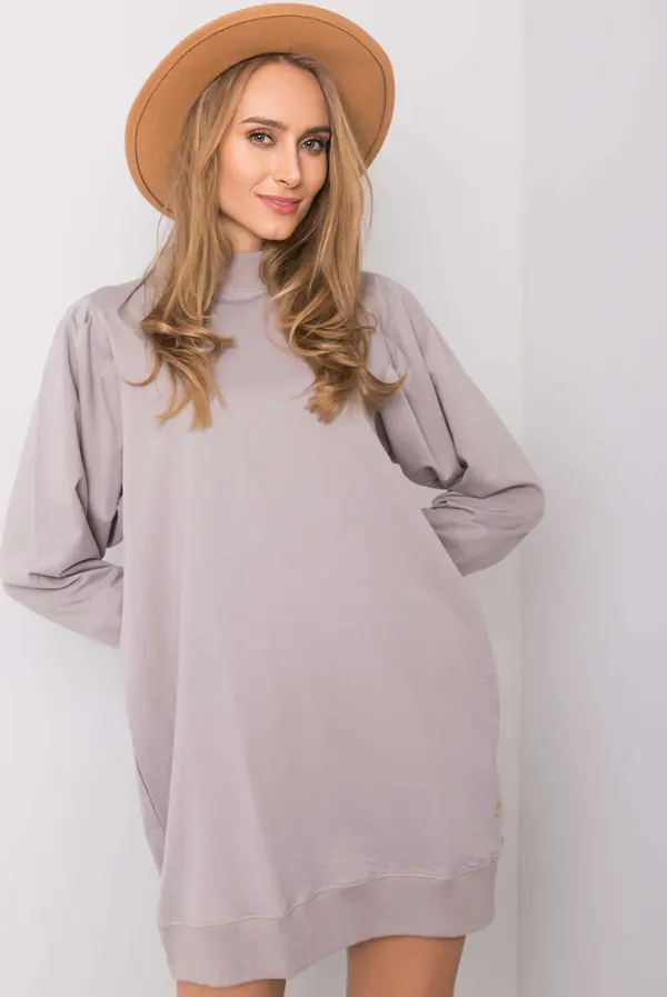 NieZnaszMnie Dress-TW-SK-G-084.63-gray