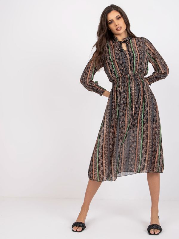 Fashionhunters Dress with Ava pattern