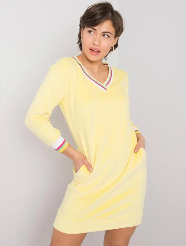 RUE PARIS Dress-WN-SK-001.09-yellow