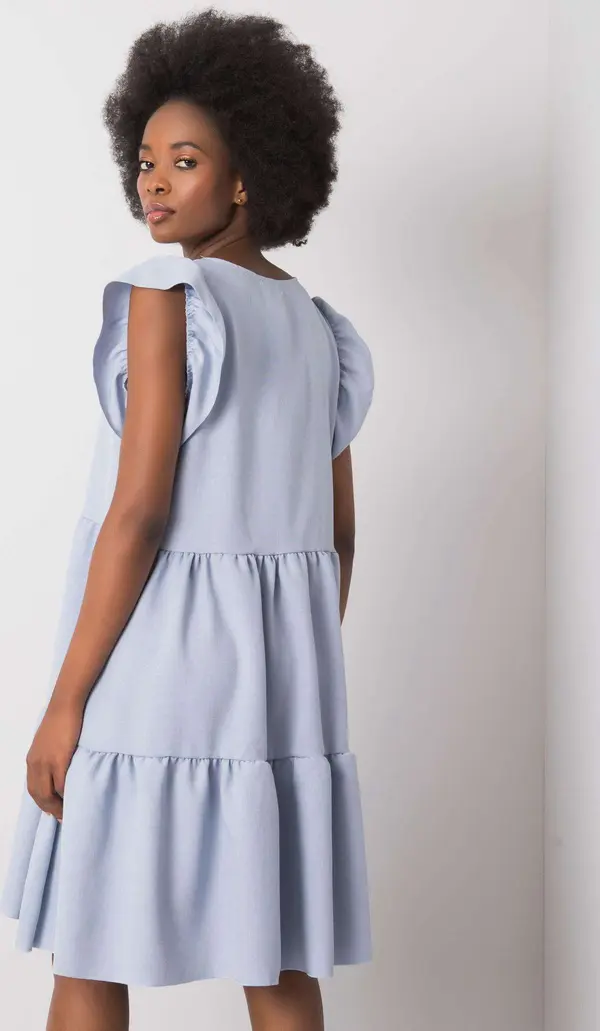 RUE PARIS Dress-WN-SK-704.83-light blue