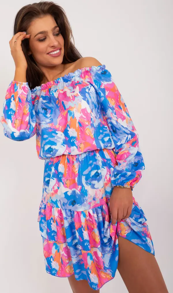 RUE PARIS Dress-WN-SK-8282.55-blue