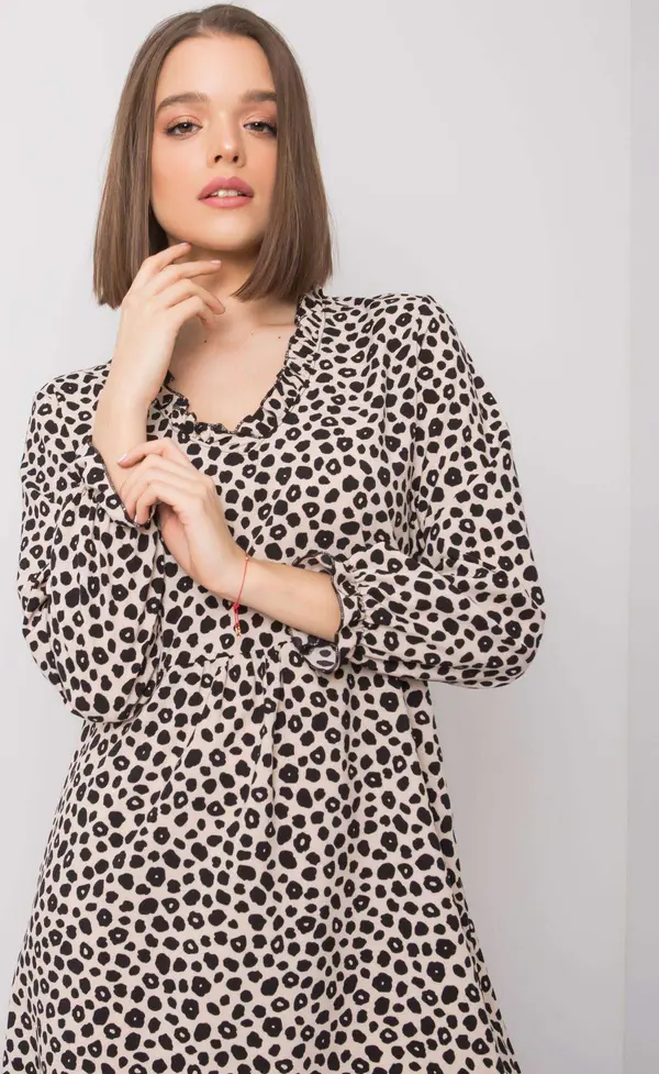 RUE PARIS Dress-WN-SK-R817.66-light beige