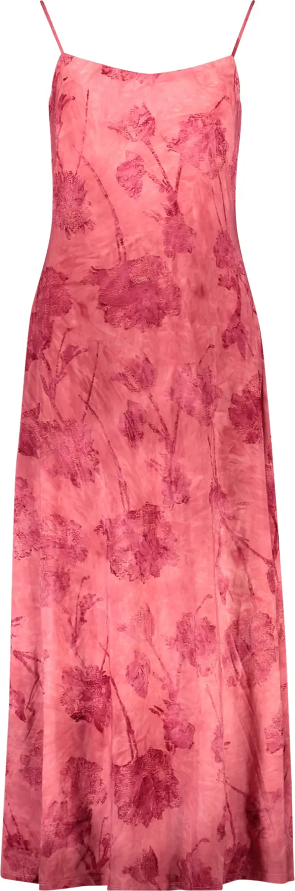 DESIGUAL Дълга червена рокля Desigual