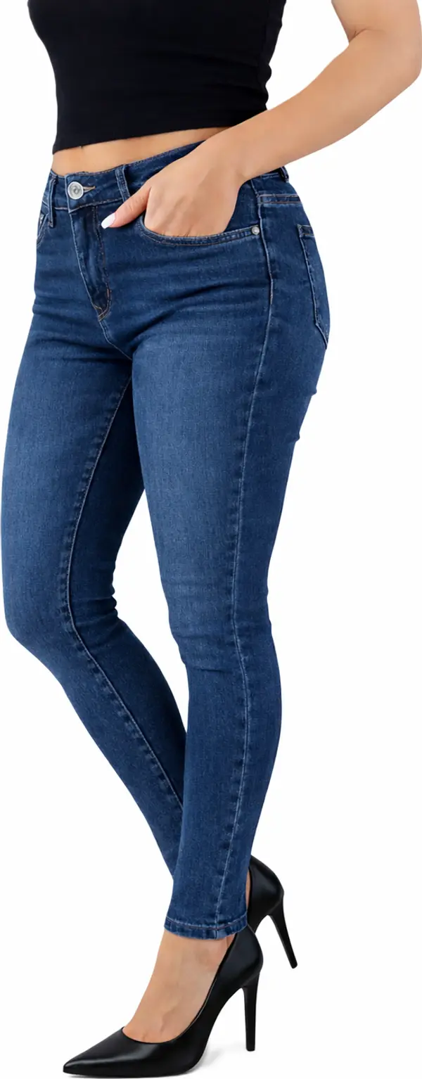 M.Sara Дънки с висока талия M.Sara