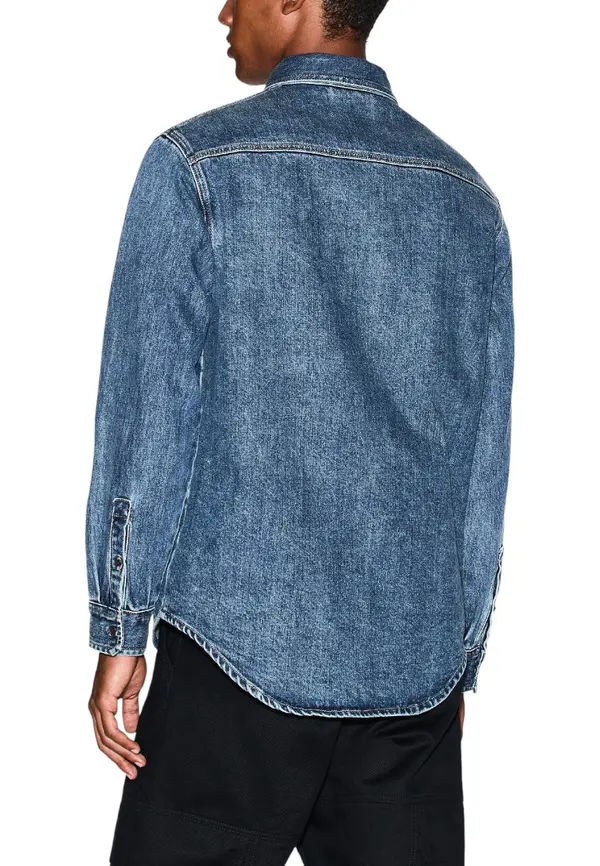 Armani Дънкова риза Armani Exchange