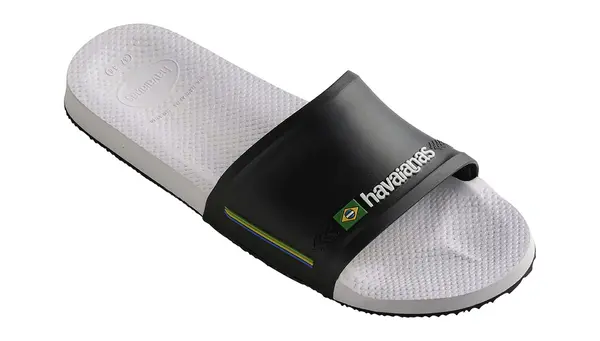 Havaianas Джапанки Havaianas Slide Brasil бяло/черно