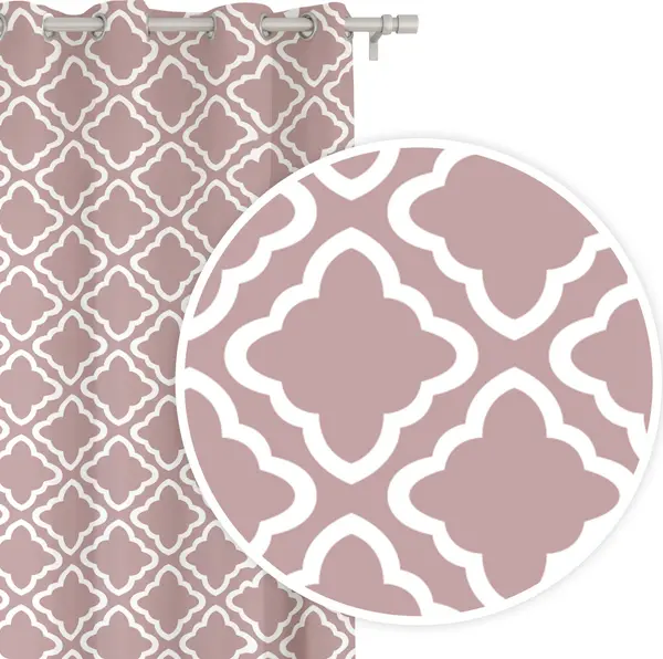 Edoti Edoti Clover curtain 140x250 A483