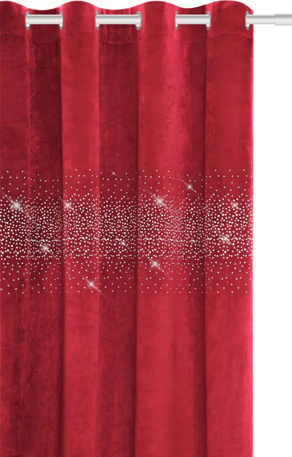 Edoti Edoti Velor curtain Shiny 140x250 A501