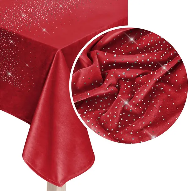 Edoti Edoti Velor tablecloth Shiny