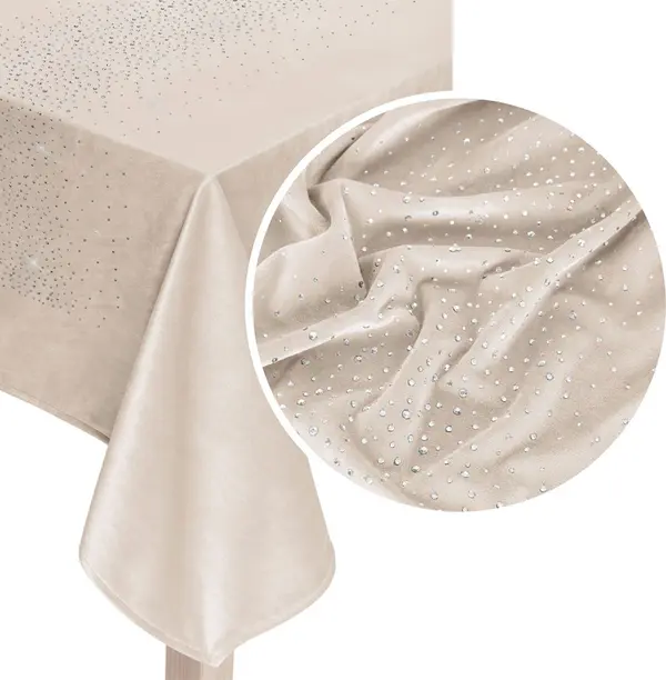 Edoti Edoti Velor tablecloth Shiny