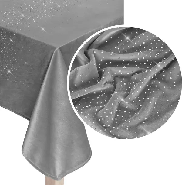 Edoti Edoti Velor tablecloth Shiny