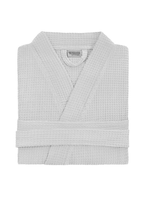 Edoti Edoti Waffle bathrobe A619