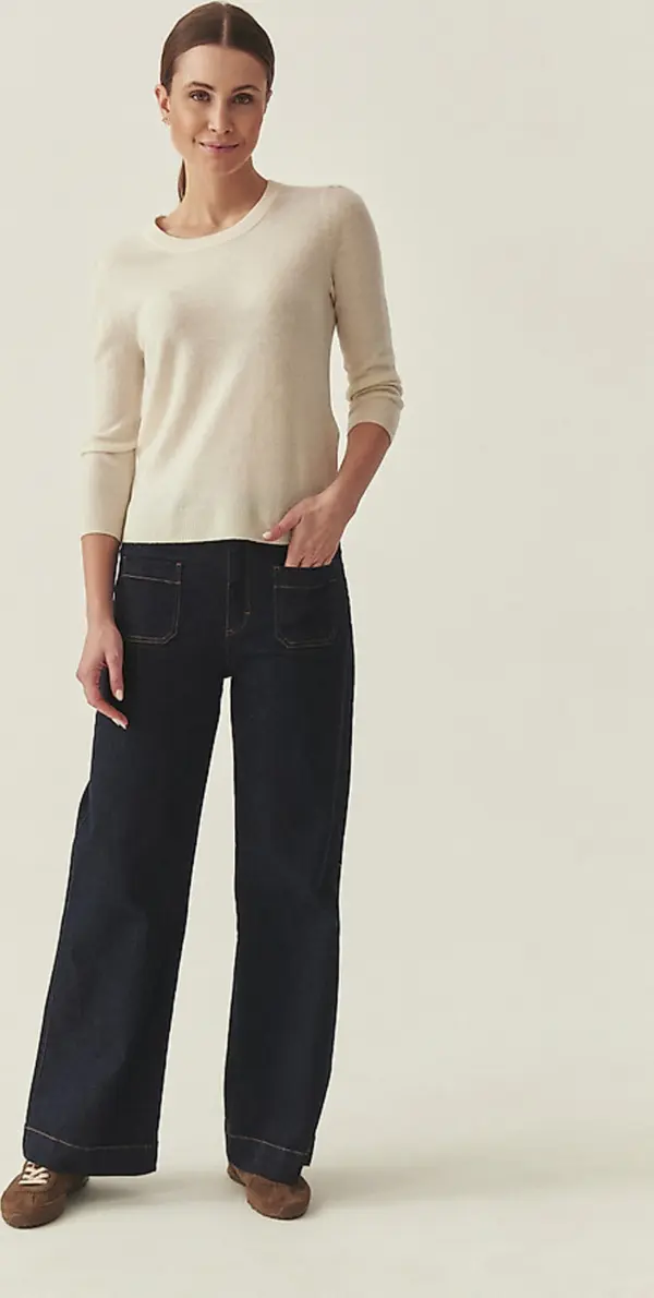 Tatuum Екрю вълнена блуза Vona Tatuum