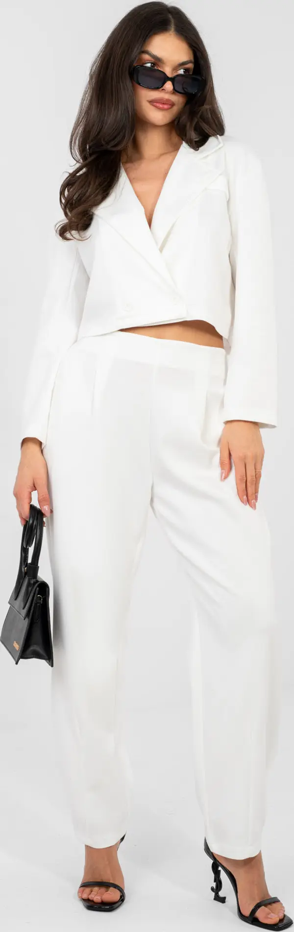 RUE PARIS Елегантен комплект от трико Rue Paris, екрю