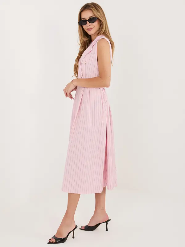 Italy Moda Елегантна светло розова рокля