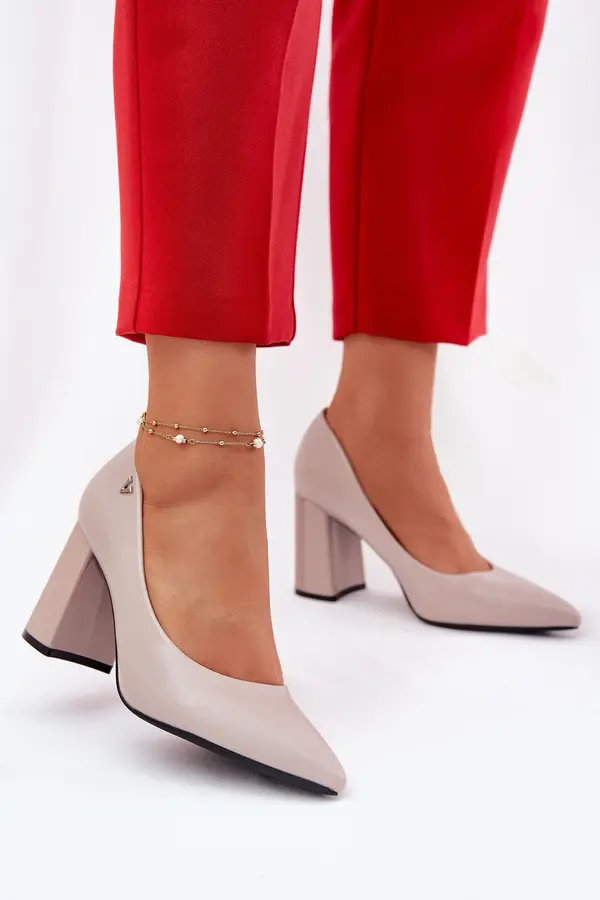 VINCEZA Елегантни Чепици На Ток Vinceza