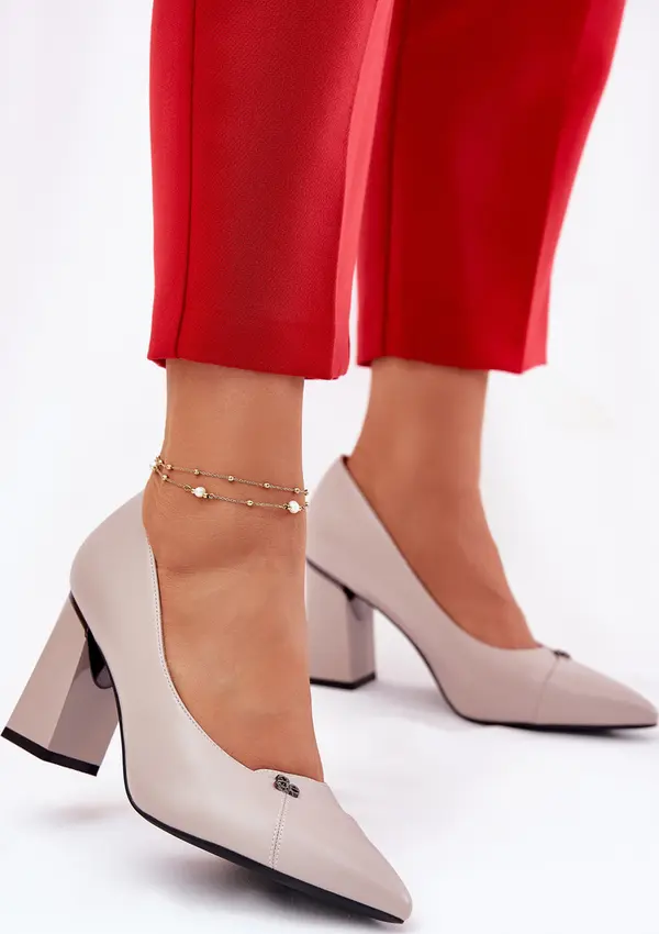 VINCEZA Елегантни Чепици На Ток Vinceza