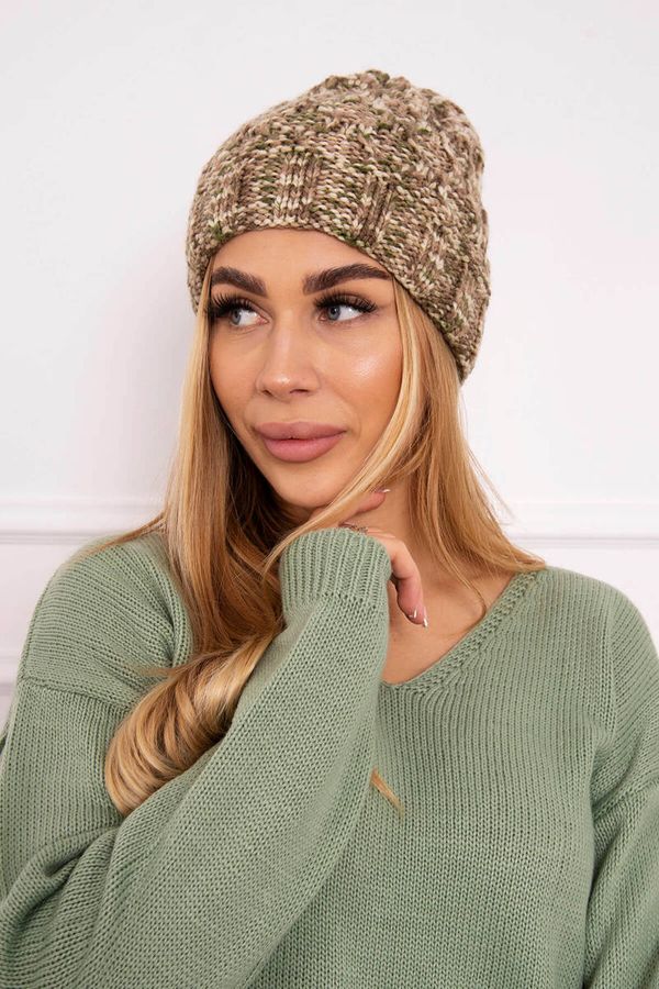 Kesi Eliza K205 Cappuccino + Light Khaki Cap