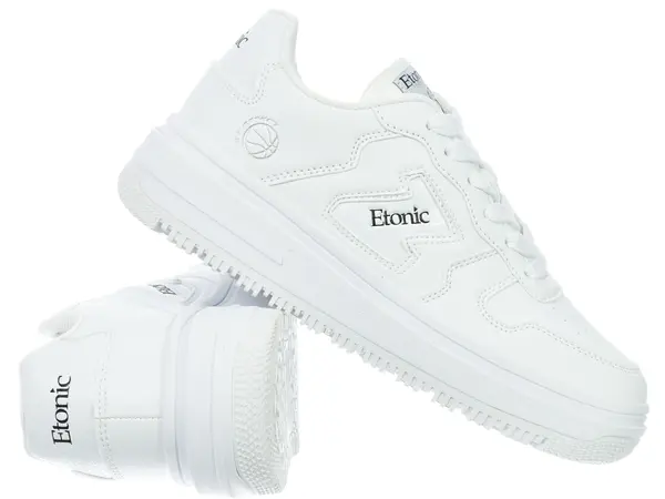 Etonic ETONIC - Кожени маратонки BASKET LTH бели