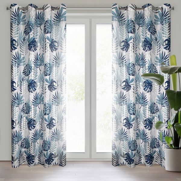 Eurofirany Eurofirany Unisex's Drape 433998 Navy Blue