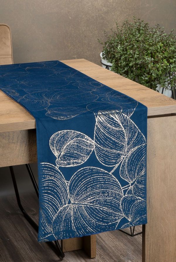Eurofirany Eurofirany Unisex's Tablecloth 390035 Navy Blue