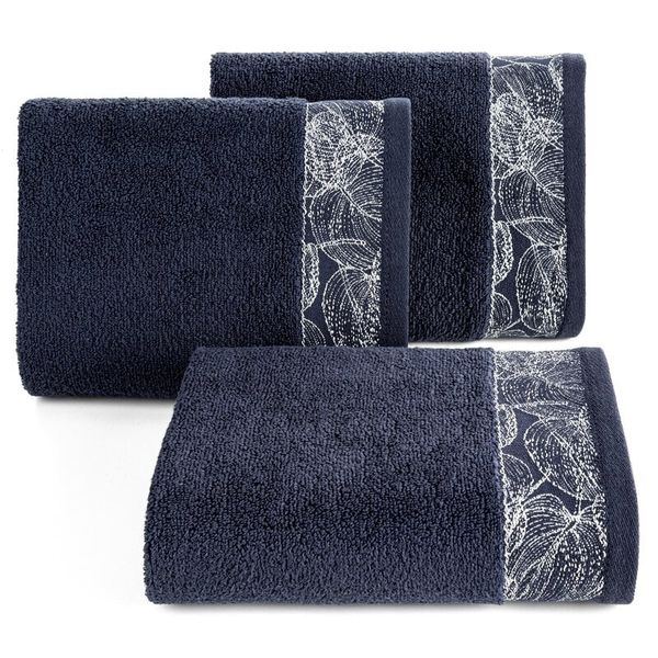 Eurofirany Eurofirany Unisex's Towel 419933 Navy Blue