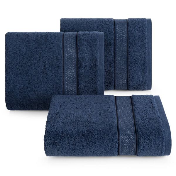 Eurofirany Eurofirany Unisex's Towel 427820 Navy Blue