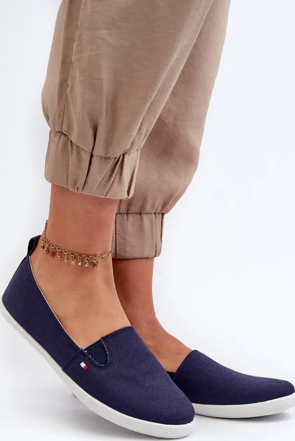 EVENTO EVENTO Дамски тъмносини платнени кецове Adrancia