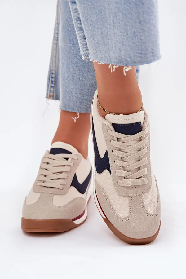 EVENTO EVENTO Спортни Обувки Кецове За Жени Бежови Zerina