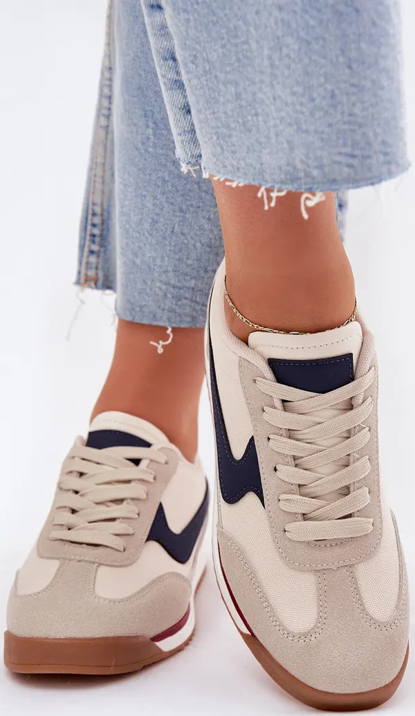 EVENTO EVENTO Спортни Обувки Кецове За Жени Бежови Zerina