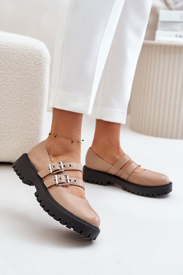 FB3 FB3 Дамски обувки с връзки Еко кожа Terione