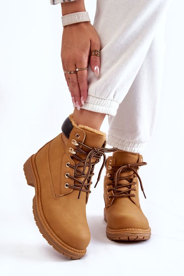 FB3 FB3 Дамски топли ботуши Camel Lonne