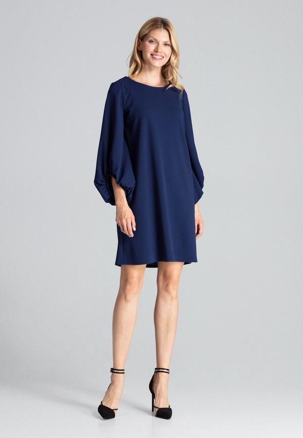 Figl Figl Woman's Dress M693 Navy Blue