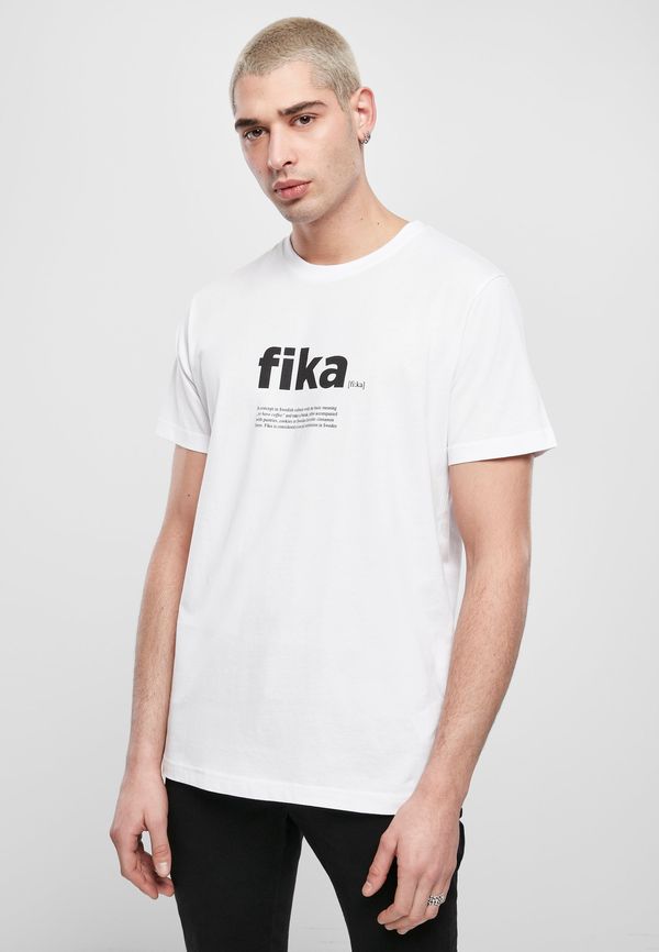 Mister Tee Fika Definition T-shirt white