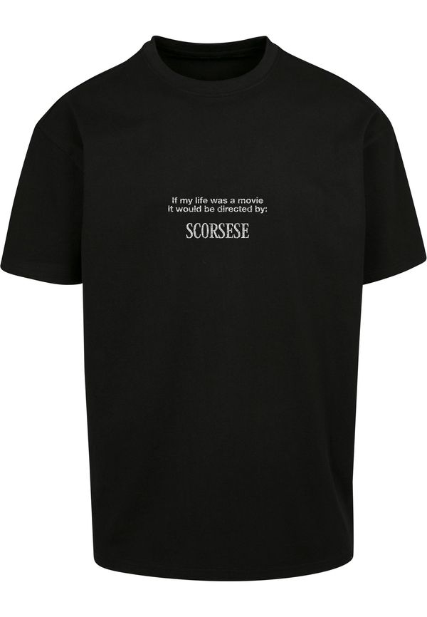 Mister Tee Film Oversize T-shirt Black