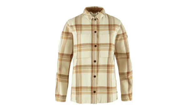 Fjallraven Фланелена тениска Fjällräven Singi W бежово