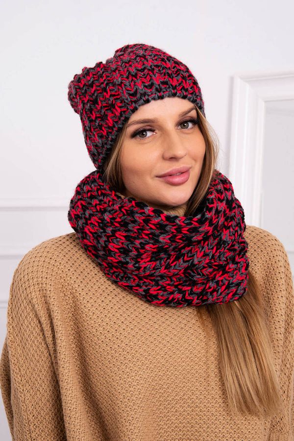 Kesi Flawia K269 women's set red+black